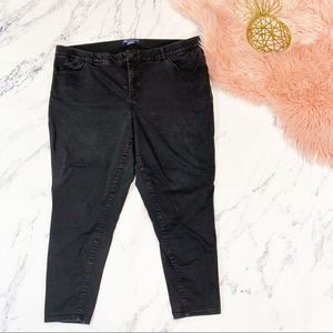 Democracy Skinny Jeans Black 24W